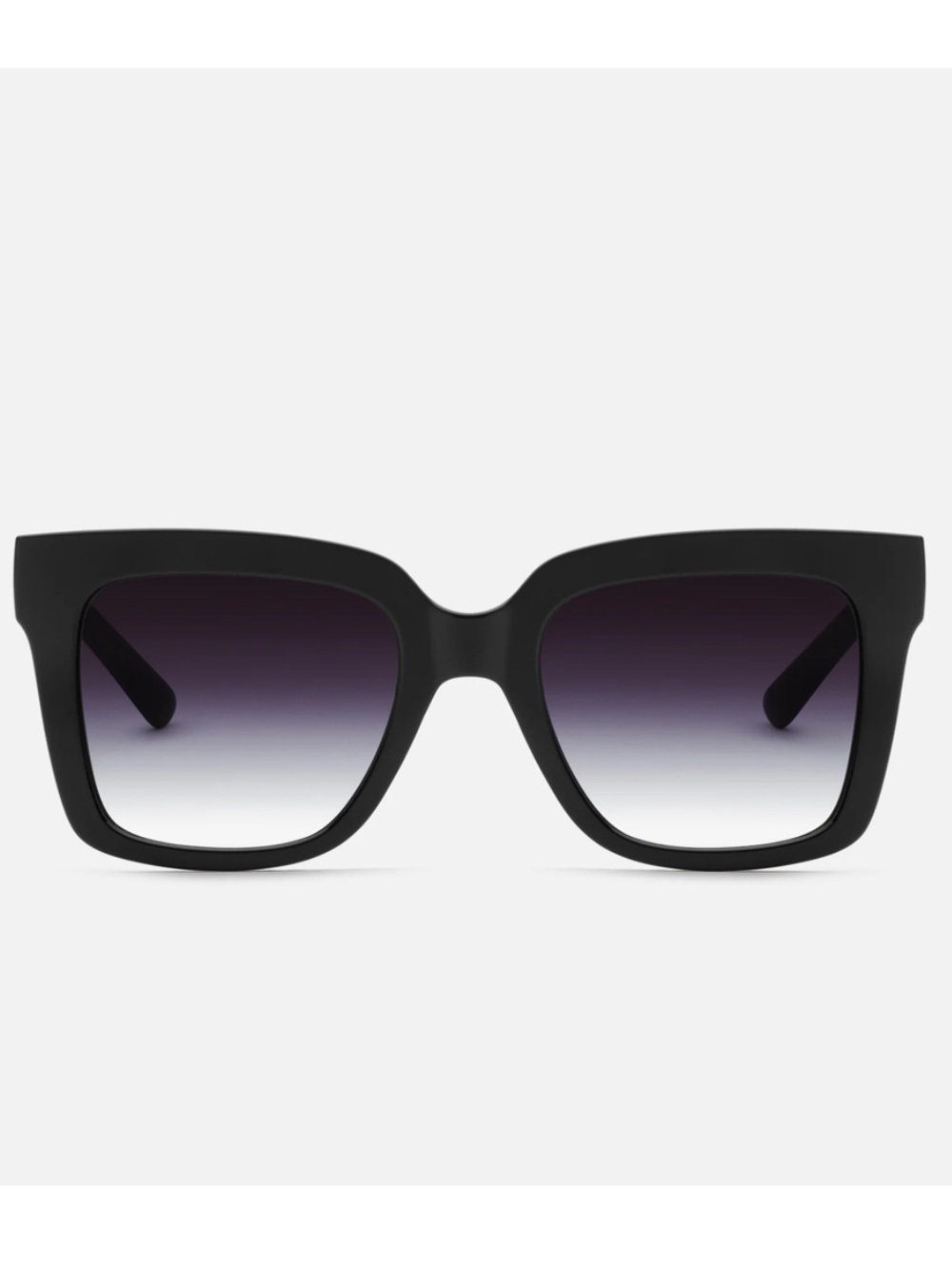 Quay Australia Polarized Icy Oversized Square Sunglasses